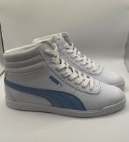 Puma Carina 2.0 Mid Damen Sneaker Weiss Blau Gr. 37.5