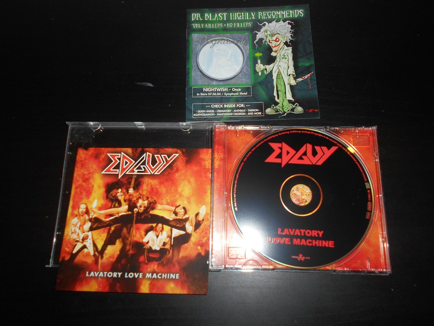 CDs: Edguy – Lavatory Love Machine / 4 Tracks / 2004 – Gebraucht aus Aarberg von witchhunter01