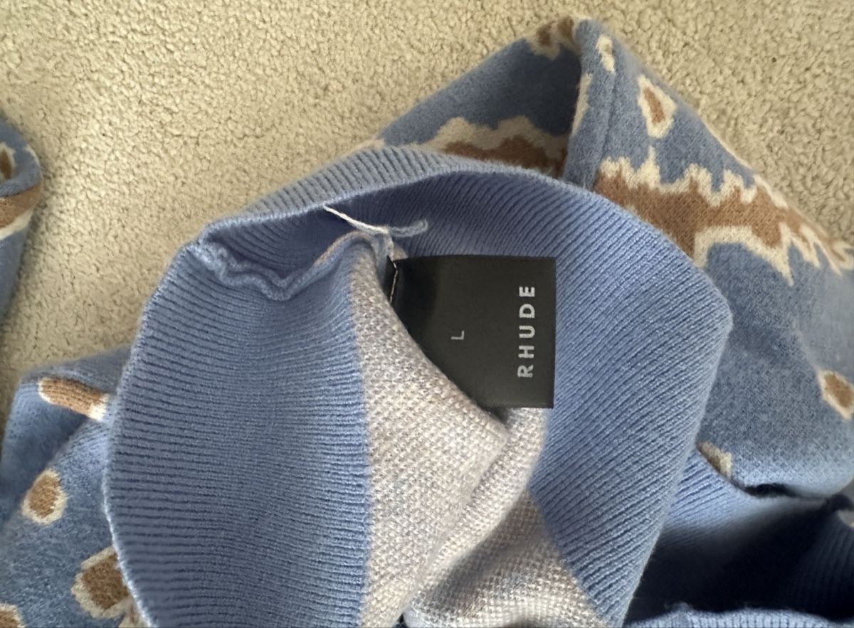 Pullover & Sweatshirts: RHUDE PULLOVER MIT PAISLEY-MUSTER IN L – Neu (gemäss Beschreibung) aus Zürich von pyneen 3