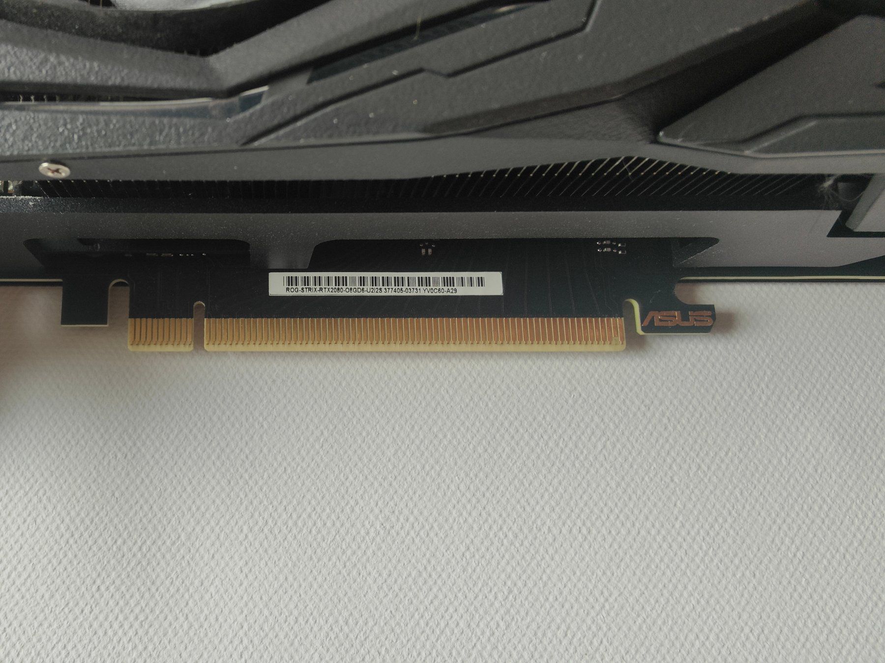 Asus Cartes graphiques: ASUS ROG STRIX RTX 2080 8GB – D'occasion à Oberengstringen par DelCtrl 1