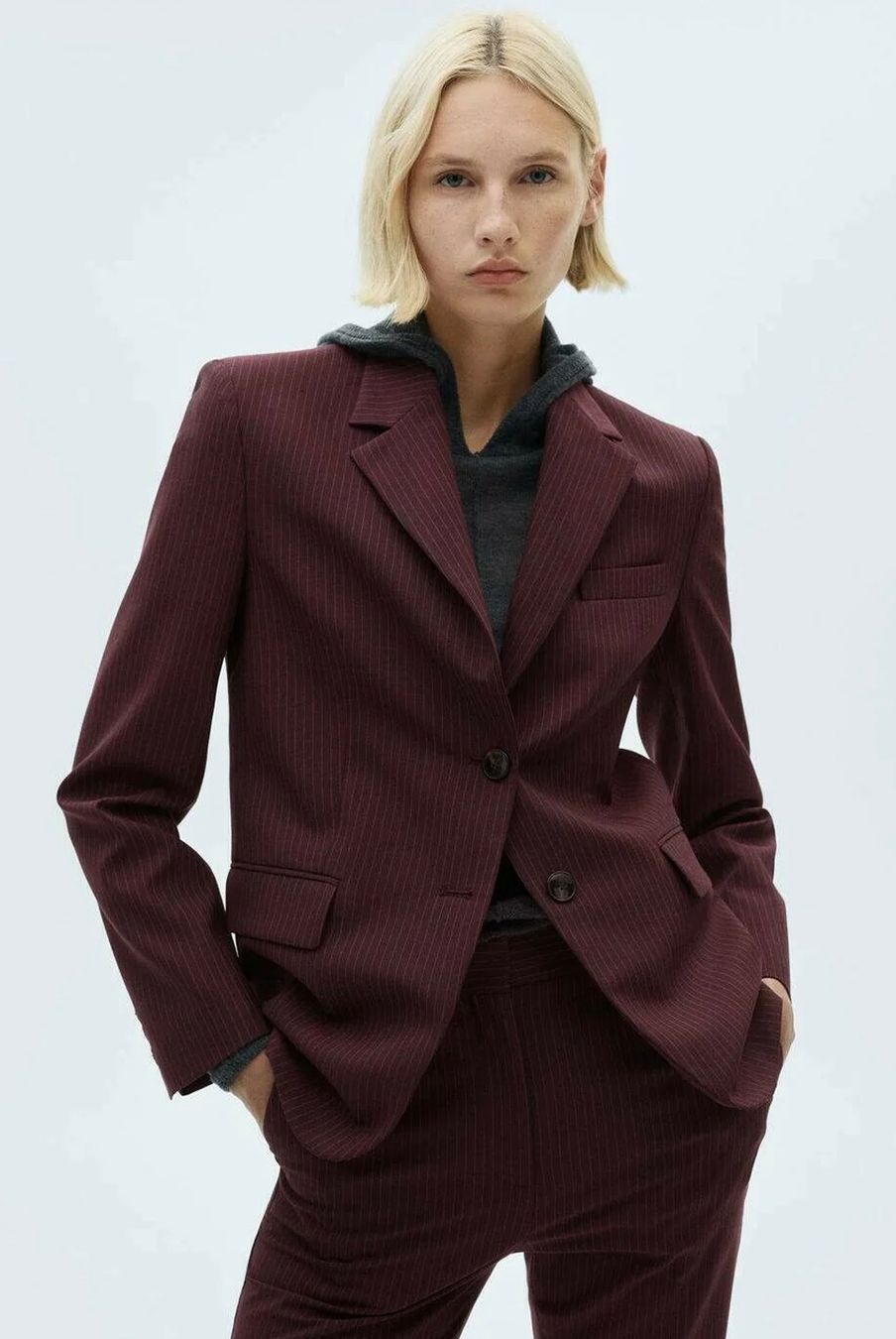 Mango Giacche: Mango Blazer - bordeaux – Nuovo (secondo la descrizione) da Luzern venduto da Felicita_26