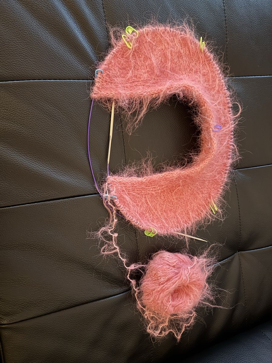 Maglioni & Felpe: Strickjacke rosa Mohair Grösse L – Nuovo (secondo la descrizione) da Regensdorf venduto da aid_hl7v 2