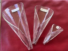Glasi Hergiswil 3 x Cornettüten neuwertig 