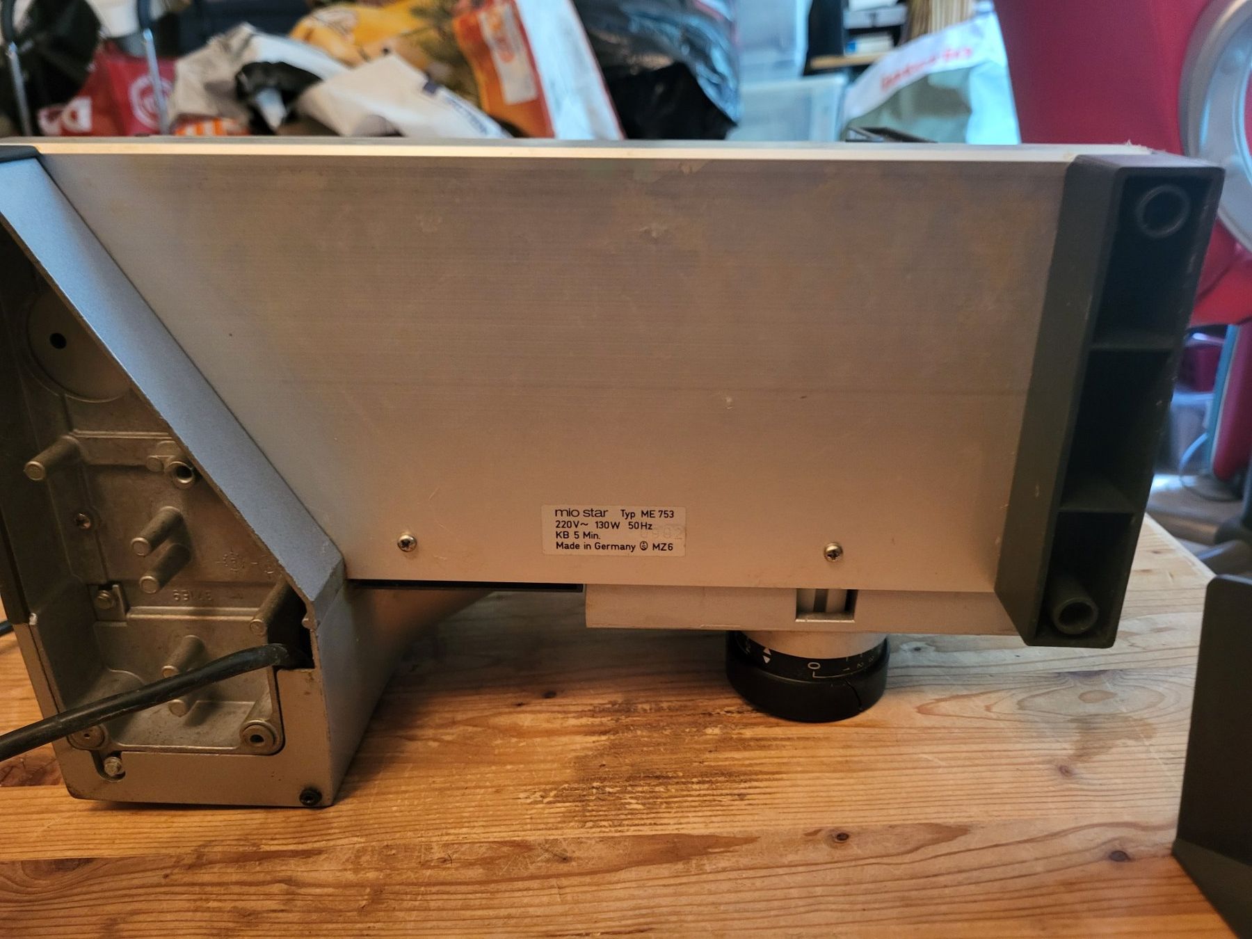 Mio Star Küchengeräte: Schneidemaschine Mio Star electronic Typ ME 753 – Gebraucht aus Guggisberg von Aegertenlehn 8