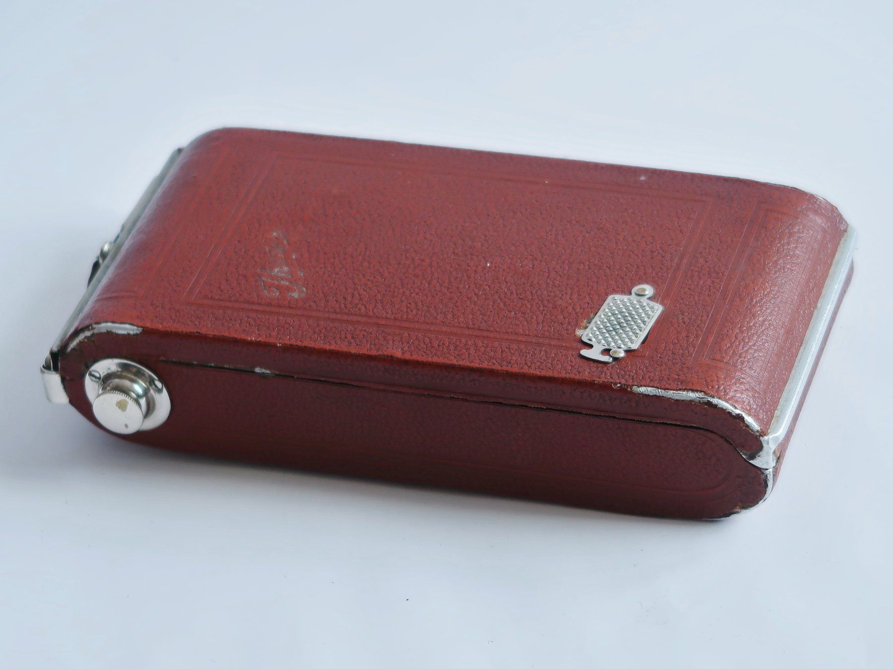 Ihagee Fotocamera: Ihagee Ultrix Simplex 1360 Luxus mit braunem Lederbezug – Usato da Luzern venduto da eAladin 8