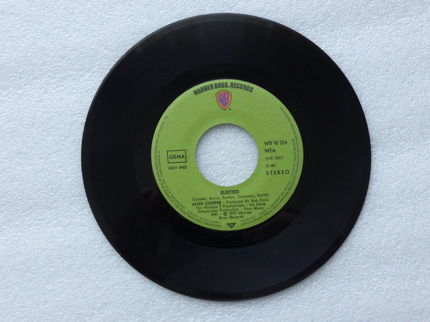 Dischi in vinile: Vinyl Single   ALICE COOPER – Usato da Küssnacht am Rigi venduto da Mondkinder 1
