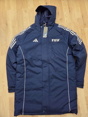 Adidas Tiro 24 FIFA Parka – Navy / Weiss – Grösse M