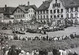 Originalfoto Emil Grubenmann, Appenzell - Fronleichnam