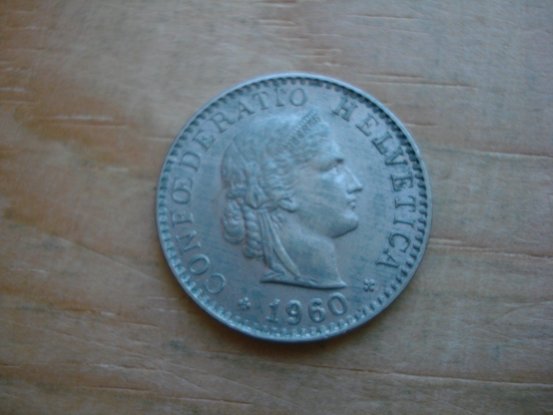 Tutti le monete: (S1) 20 Rappen 1960 – Usato da Erlach venduto da Net-Coins