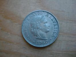 (S1) 20 Rappen 1960