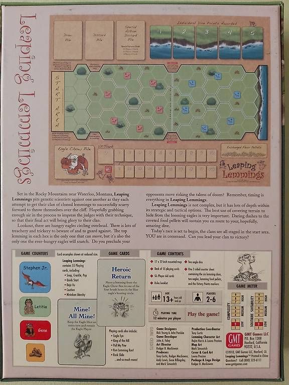 Jeux: Brettspiel LEAPING Lemmings – D'occasion à Martigny par Baldur333 2