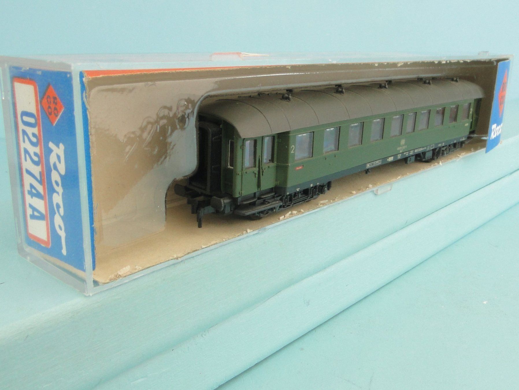 Roco Modellini di ferrovie: Roco 2274A Spur N DB 2 Kl. Einzugwagen – Usato da Bülach venduto da cann11 3