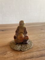 Antike Speckstein Figur lächelnder Buddha