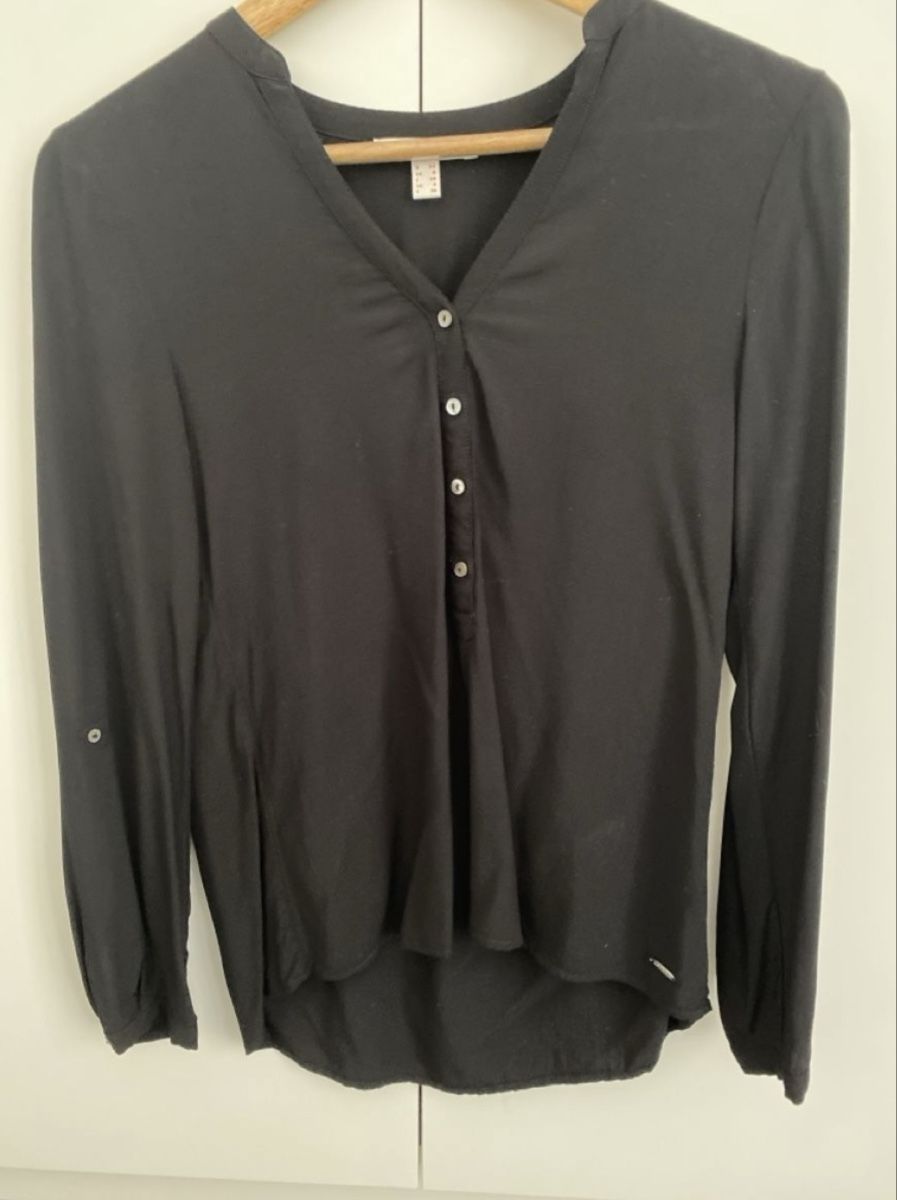 Esprit Camicette: Espritbluse schwarz, Grösse 34 – Usato da Zürich venduto da Sonnenschein_
