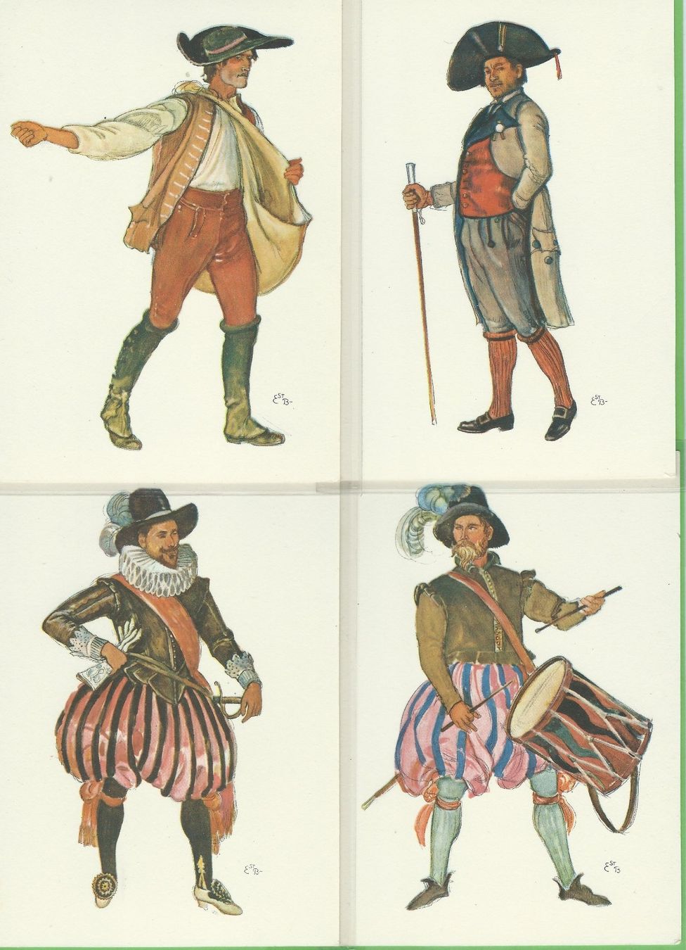 Ansichtskarten: Féte des Vignerons Vevey 1927, 24 Ansichtskarten – Neu (gemäss Beschreibung) aus Zürich von t24_de 7