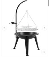 Dieser BBQ-Toro Schwenkgrill SG545 ist ein Holzkohlegrill mi