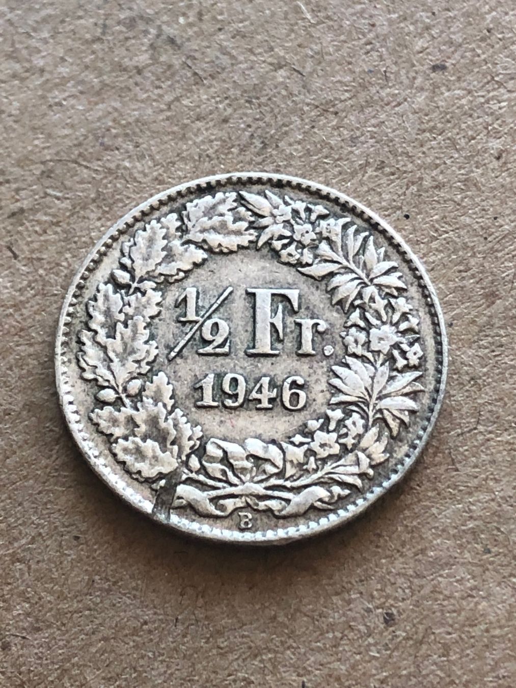 Toutes les monnaies: 50 Rp. 1946 – D'occasion à Schötz par Odpa