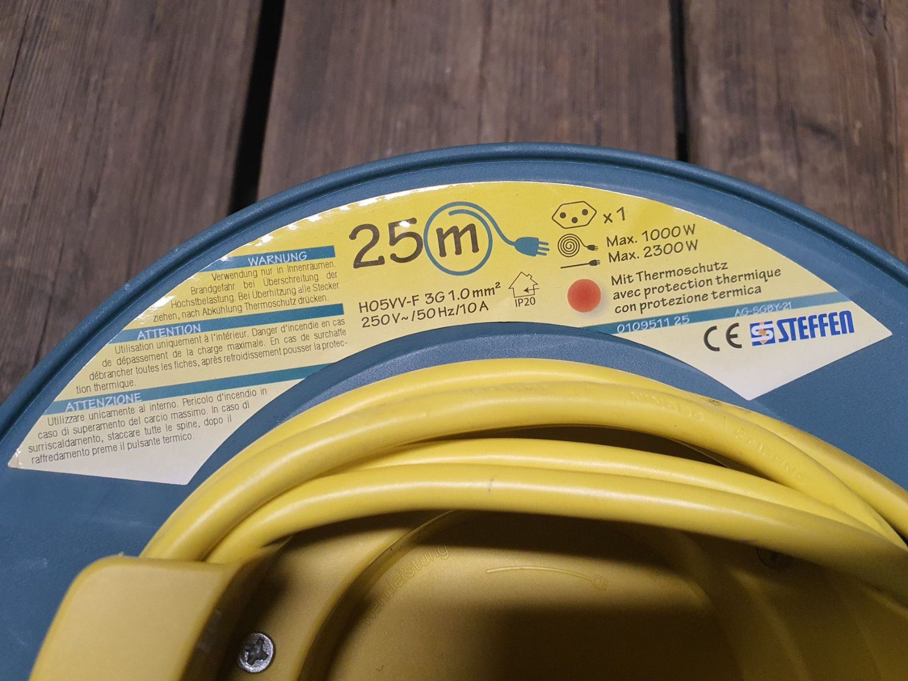 Kabel: Kabelrolle 25 m – Neu (gemäss Beschreibung) aus Erstfeld von Gina033 4