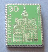 PIN, MUNOT SCHAFFHAUSEN, BRIEFMARKEN-PIN 90