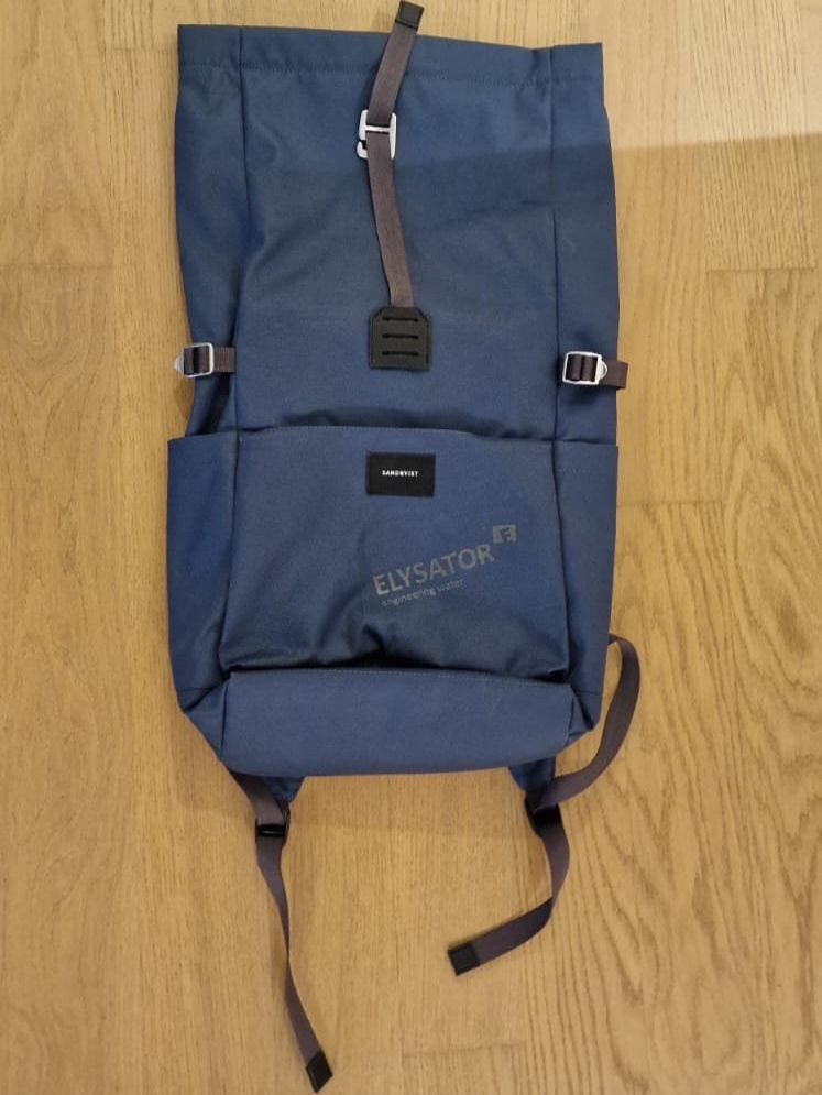 Zaini: SANDQVIST Rucksack ELYSATOR Dunkelblau Rolltop – Nuovo (secondo la descrizione) da Chur venduto da IONTEQ 6