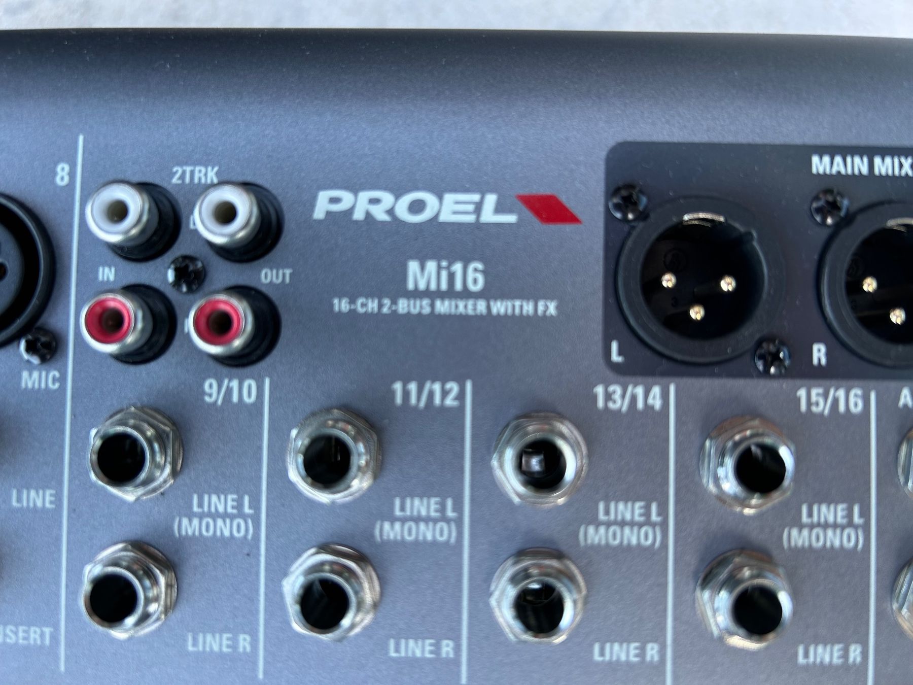 Console di mixaggio: Mischpult Proel Mi16 - Compact Mixer – Usato da Geroldswil venduto da BluesOne 4