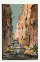 Napoli, Italien, Gradini di Chiaja