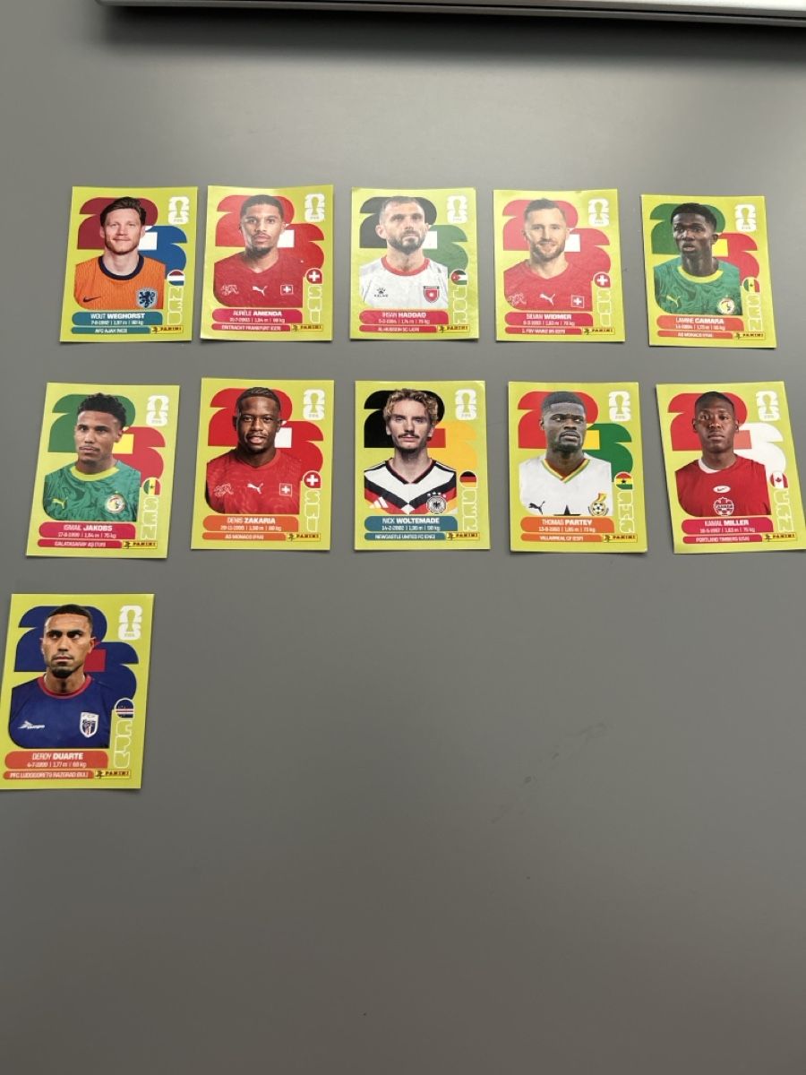 Panini Carte collezionabili: Panini FIFA WM 2026- 11Bildern – Nuovo (secondo la descrizione) da Boniswil venduto da sim_7zhp