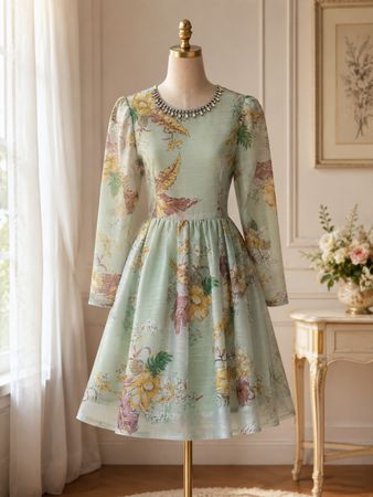 Elegant Embellished Dress