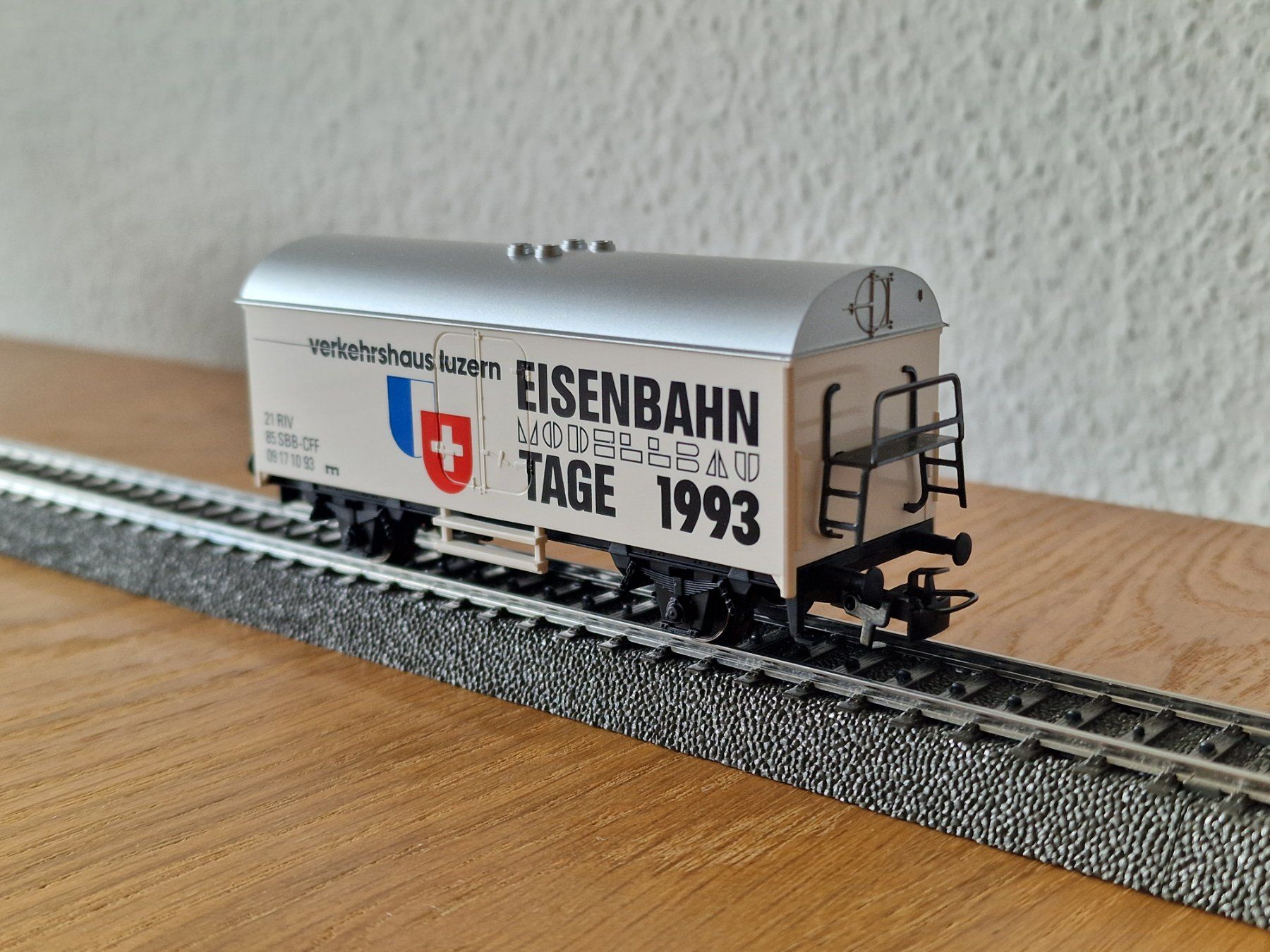 SBB/CFF/FFS Modellini di ferrovie: SBB Güterwagen Eisenbahn Amateur H0 – Usato da Matten b. Interlaken venduto da lor_hr9w 2