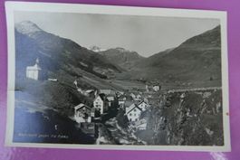 Andermatt gegen die Furka 1934