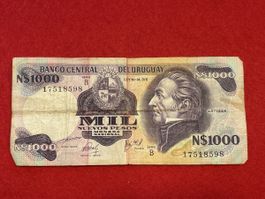Billet Uruguay 🇺🇾 