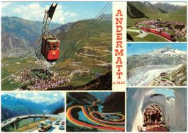 Andermatt - 6 Bild AK