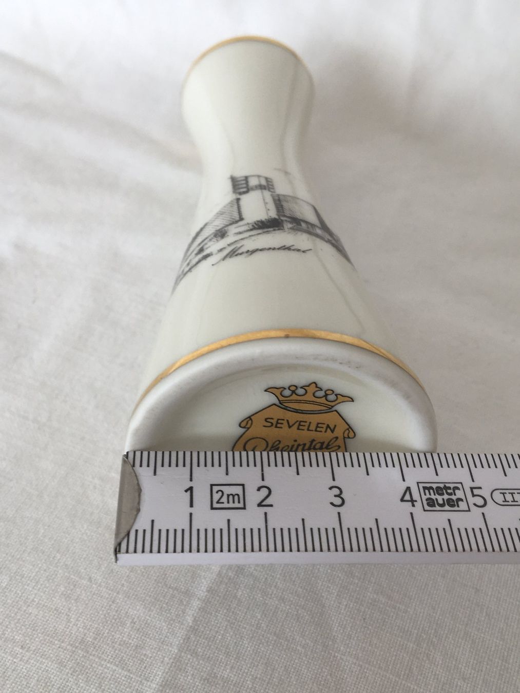 Vasi & Recipienti: Blumenvase mit Murgenthaler Kirchen Motiv – Usato da Bergdietikon venduto da Werkler33 6