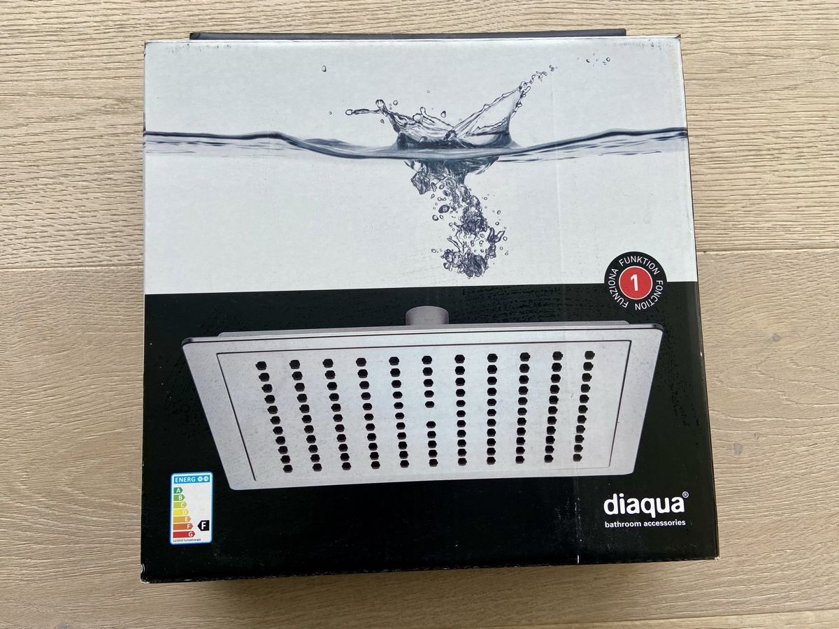 Duschbrausen: Duschbrause Duschkopf Diaqua – Neu und originalverpackt aus Baar von