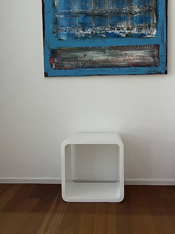 Tavoli: Beistelltisch weiss 40 x 40cm – Usato da Embrach venduto da NWN20 1