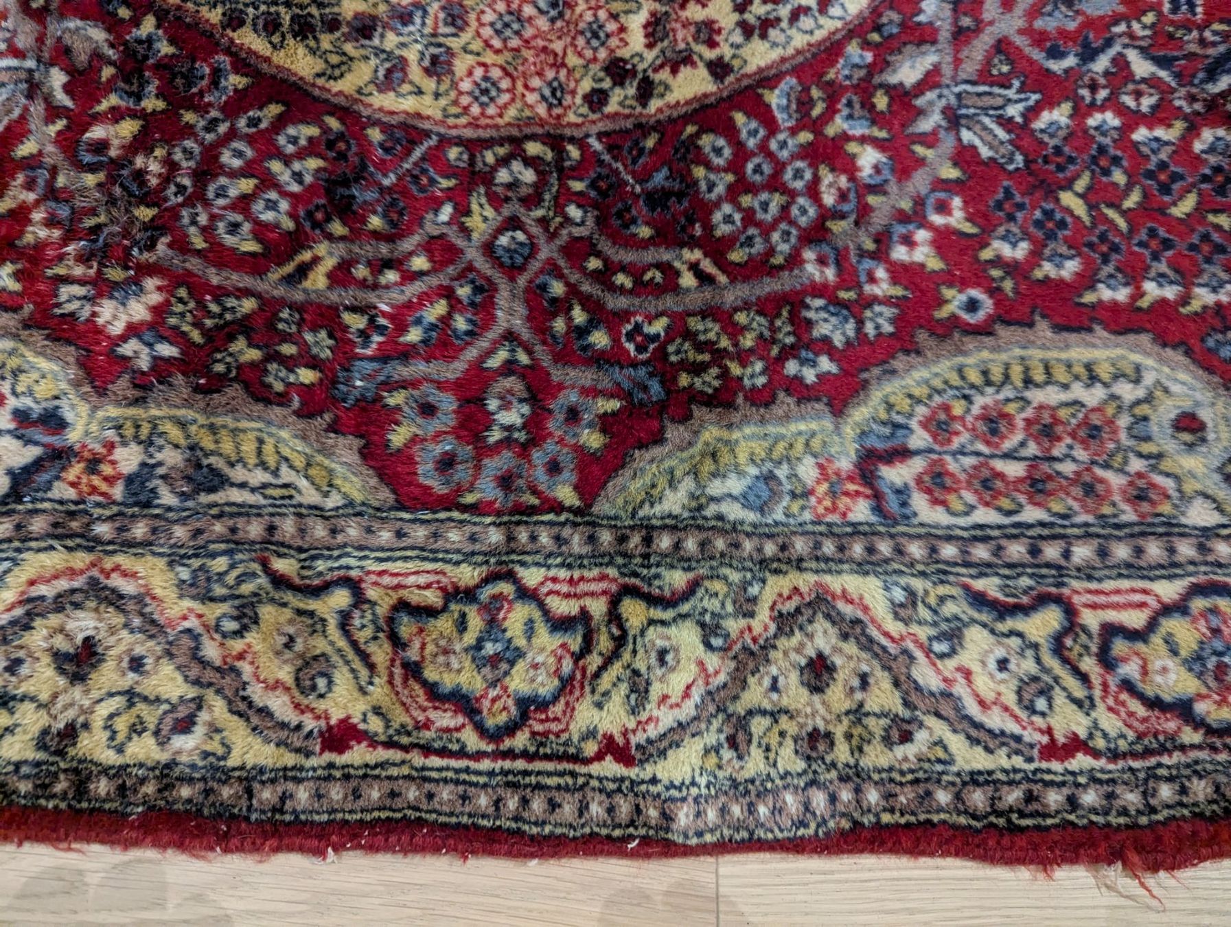 Tappeti: Schöner Kaschmir Ghom Orientteppich ca.1980 – Usato da Affoltern am Albis venduto da Stamm0 9