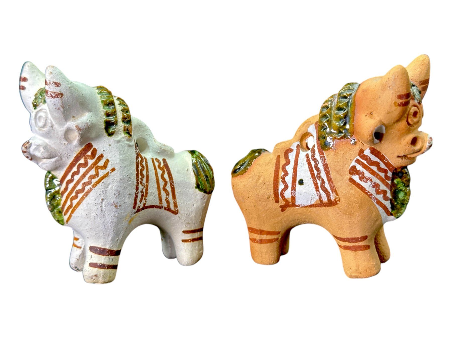 Statuette: 2 Amulettes péruvienne "Torito de Pucara" en terre cuite – Usato da Morges venduto da objetsdepoque 4