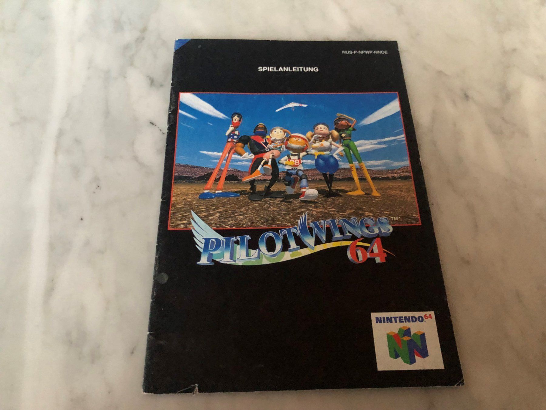 Nintendo Giochi: ANLEITUNG FÜR PILOTWINGS NINTENDO 64 – Usato da hägendorf venduto da twilightprincess