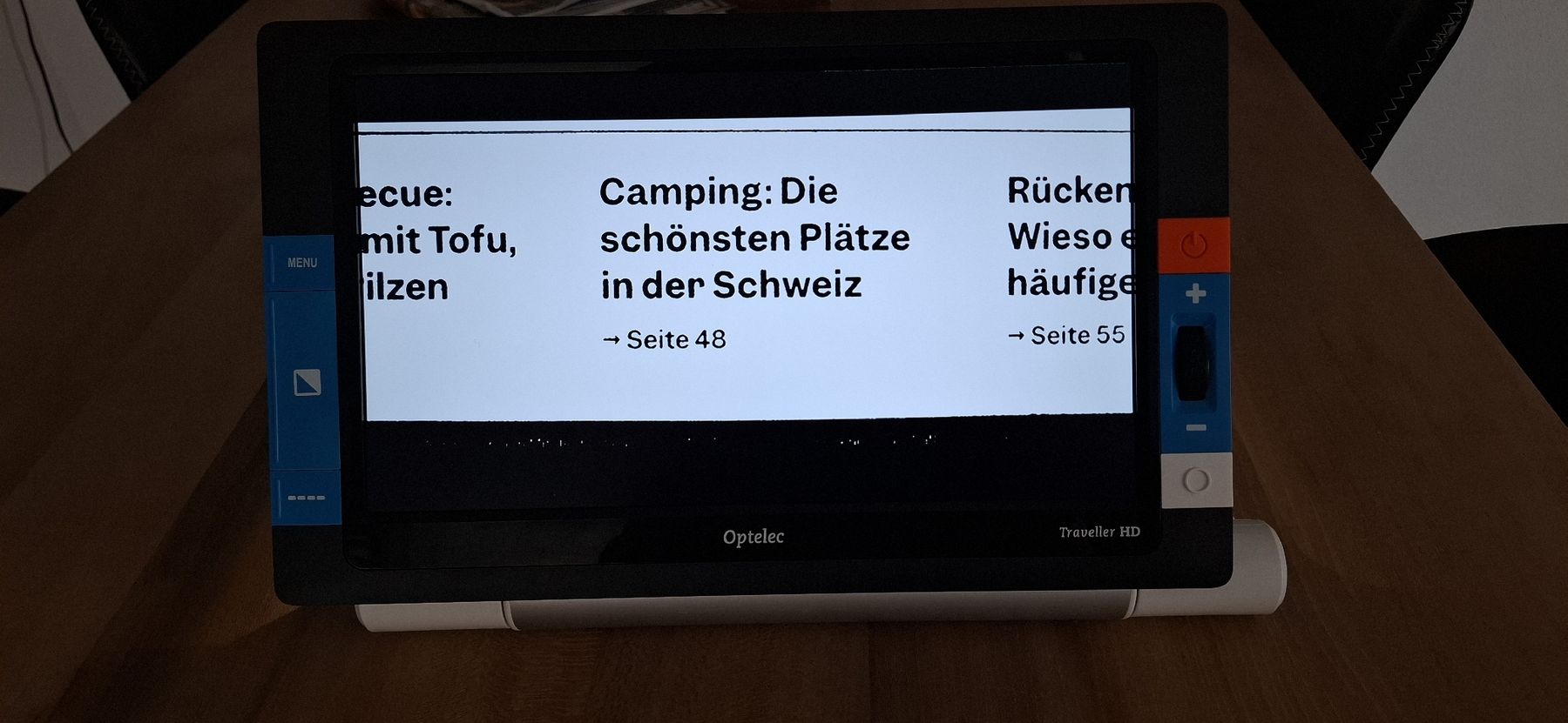 Optelec Altro per Ottica: Lesegerät Optelec Traveller HD – Usato da Oberkirch LU venduto da SteffiSidler81 2