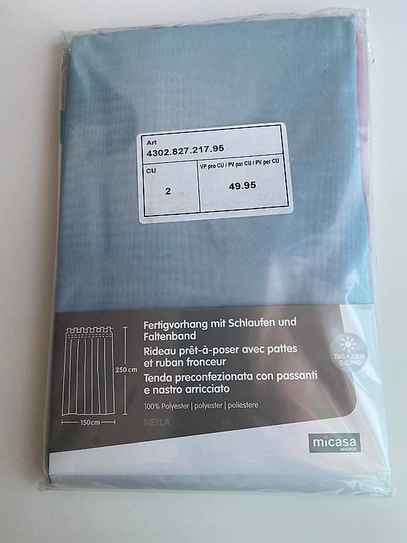 Vorhänge: 4 Vorhänge – Neu und originalverpackt aus Bern von zafronic 1