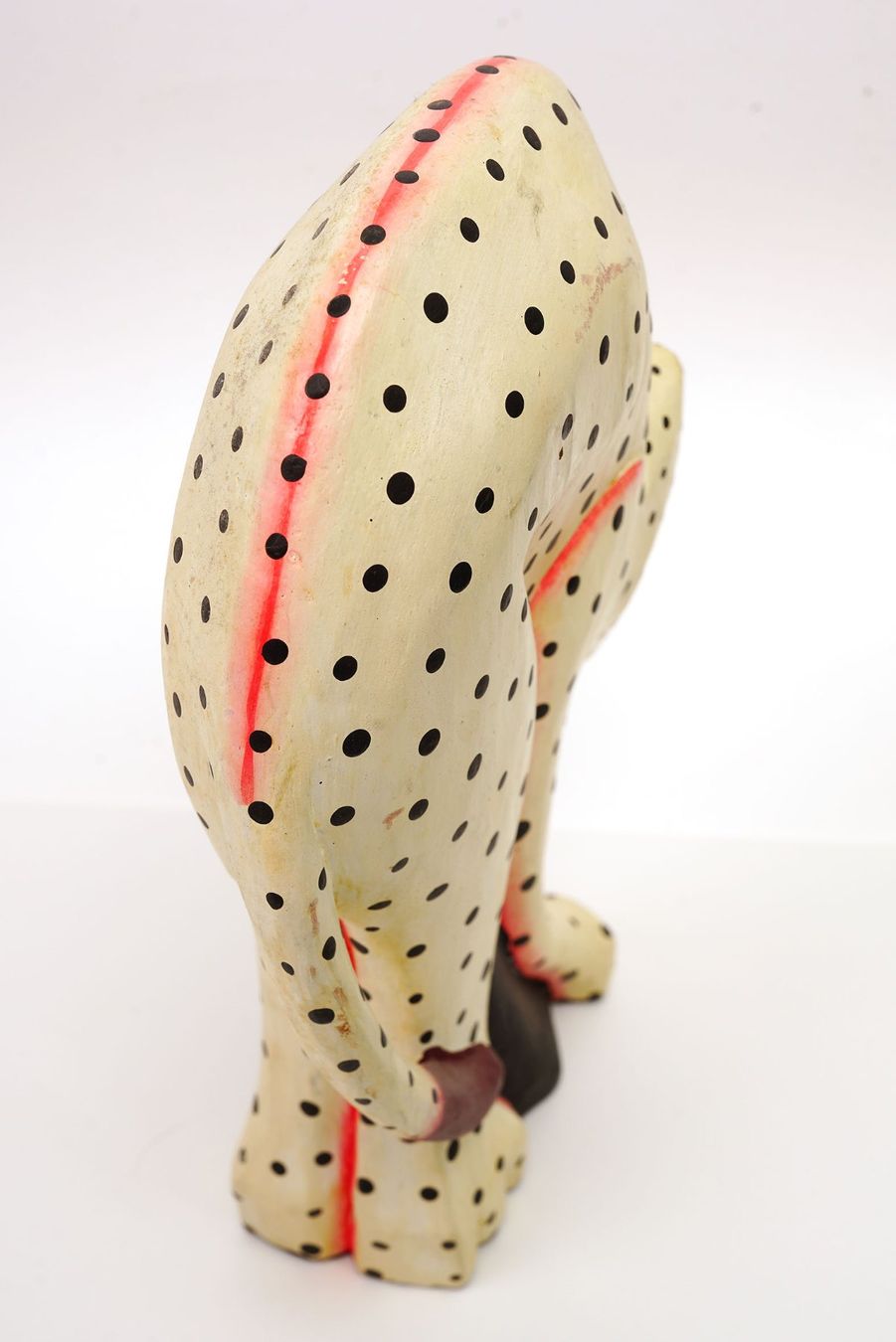 Figuren: Handgeschnitze Katze aus Bali, 29cm – Gebraucht aus Buochs von chicco64 3