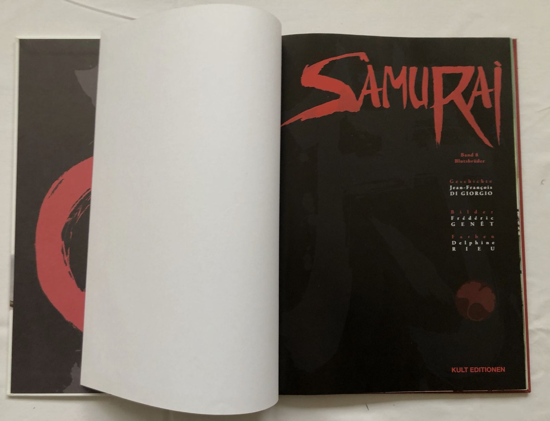 Comics: SAMURAI - Band 8 - Blutsbrüder - Kult Editionen - HC – Gebraucht aus Schaffhausen von durruti 1