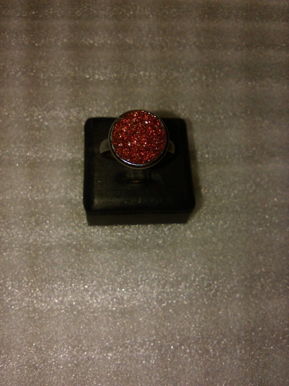 Ringe: RING EDELSTHAL,,,MIT GLITZER,,,ANTI ALLERGISCH – Neu (gemäss Beschreibung) aus Basel von bijoutrie_4 1