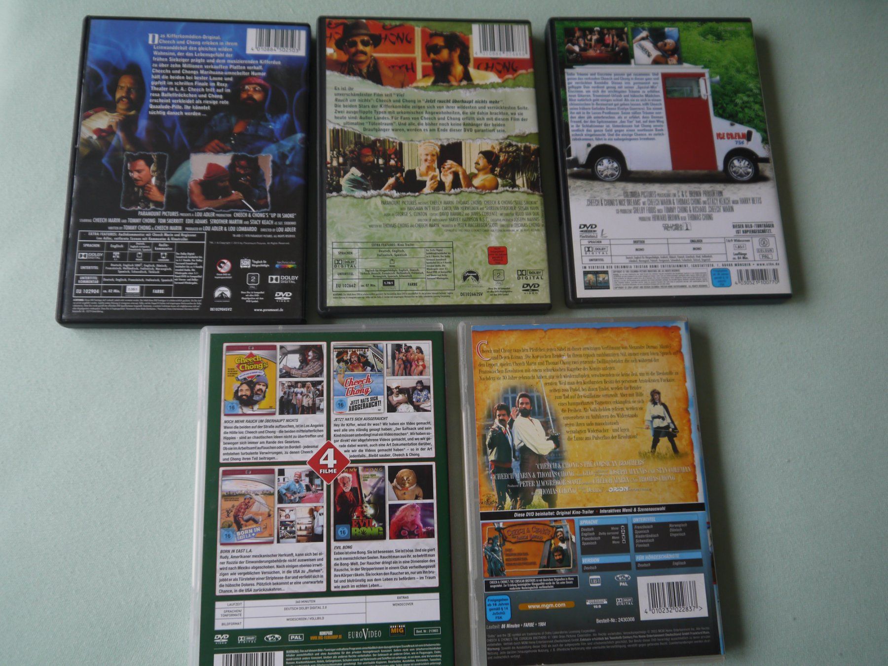 Tutti i DVDs: CHEECH & CHONG - Collection 8 Filme – Usato da Hagendorn venduto da Blaf 1