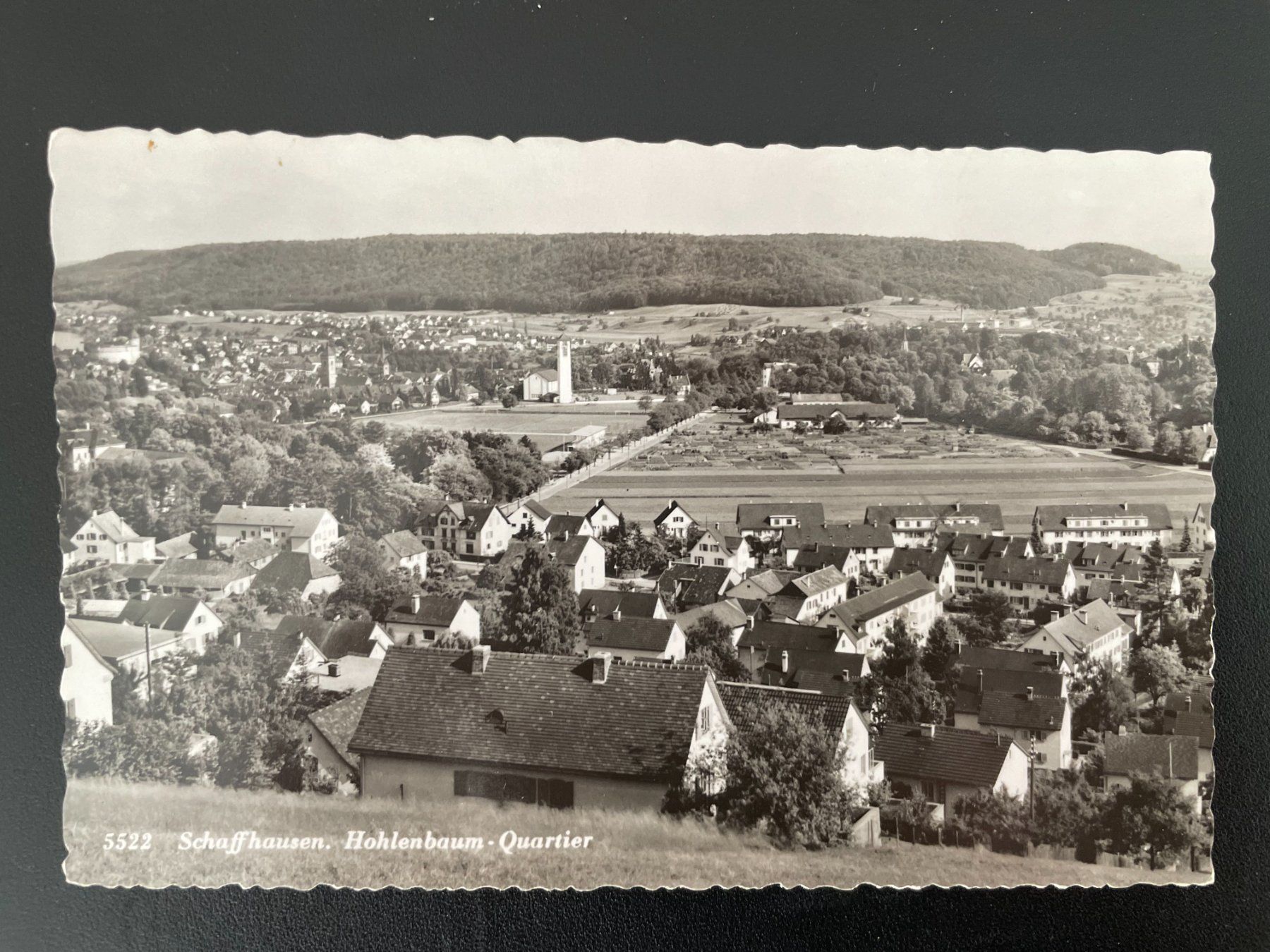 Cartoline postali: AK SH Schaffhausen, Hohlenbaum-Quartier – Usato da Thal venduto da Danny82