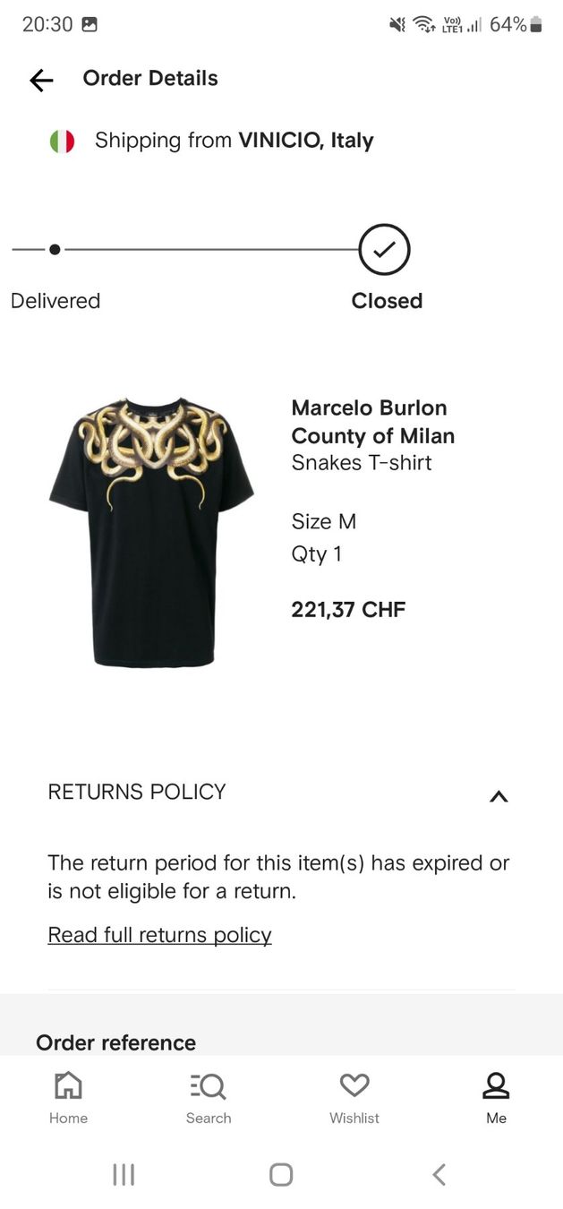 Marcelo burlon T-shirt: Marcelo Burlon Snakes T-shirt – Nuovo (secondo la descrizione) da Grenchen venduto da Lucifero17 2