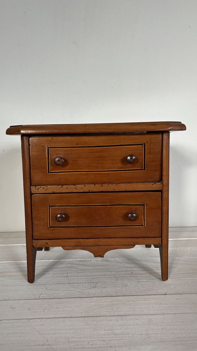 Cassettiere: Miniatur Kommode Bern Biedermeier – Usato da Riedholz venduto da Frettchen63