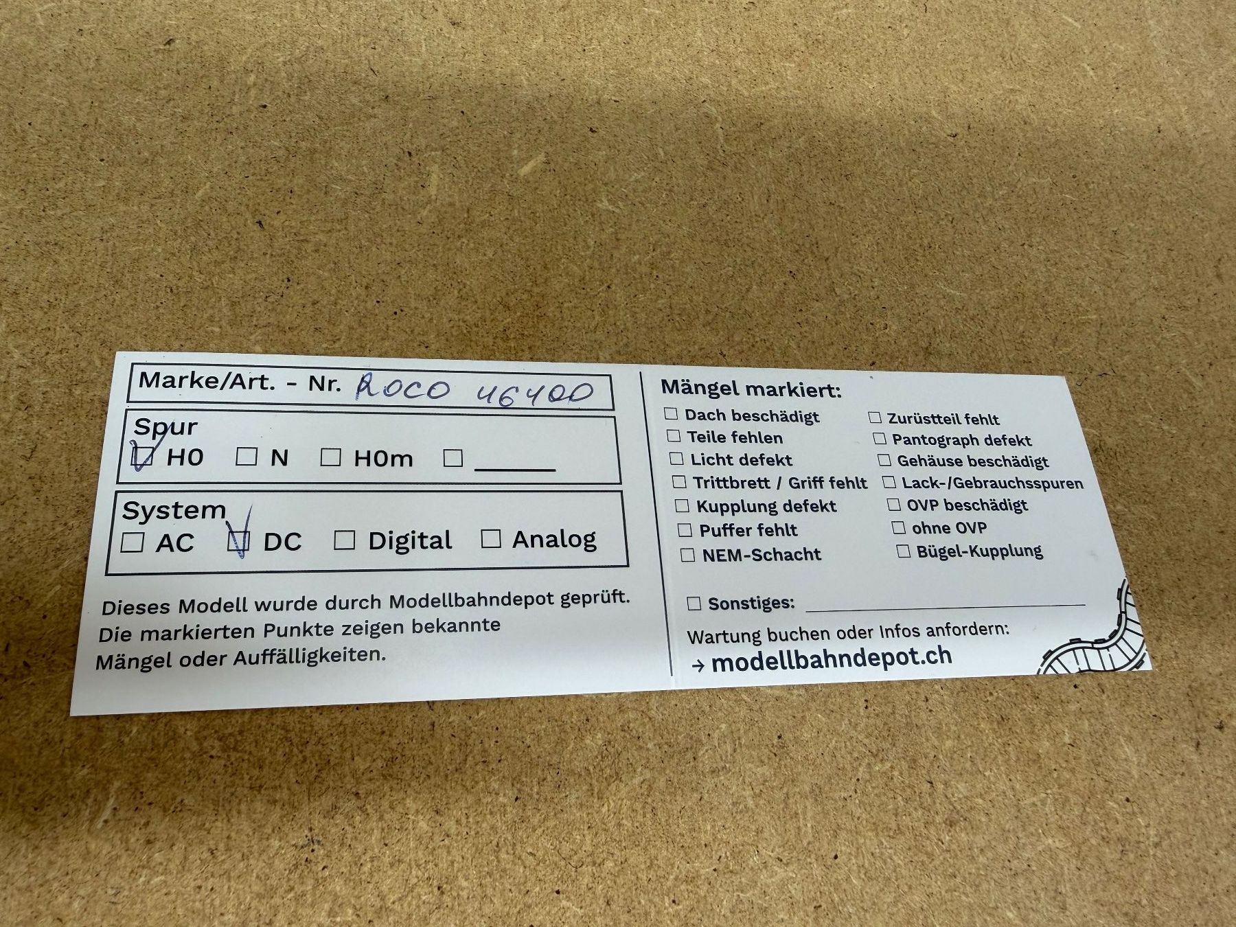 Roco Modelleisenbahnen: Spur H0 Roco 46400 Roco CLEAN DC – Gebraucht aus Büsserach von ModellbahnDepot 8