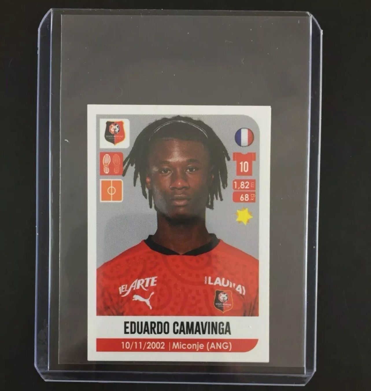 Panini Carte collezionabili: Panini - Eduardo Camavinga – Usato da Rotkreuz venduto da Titotesla