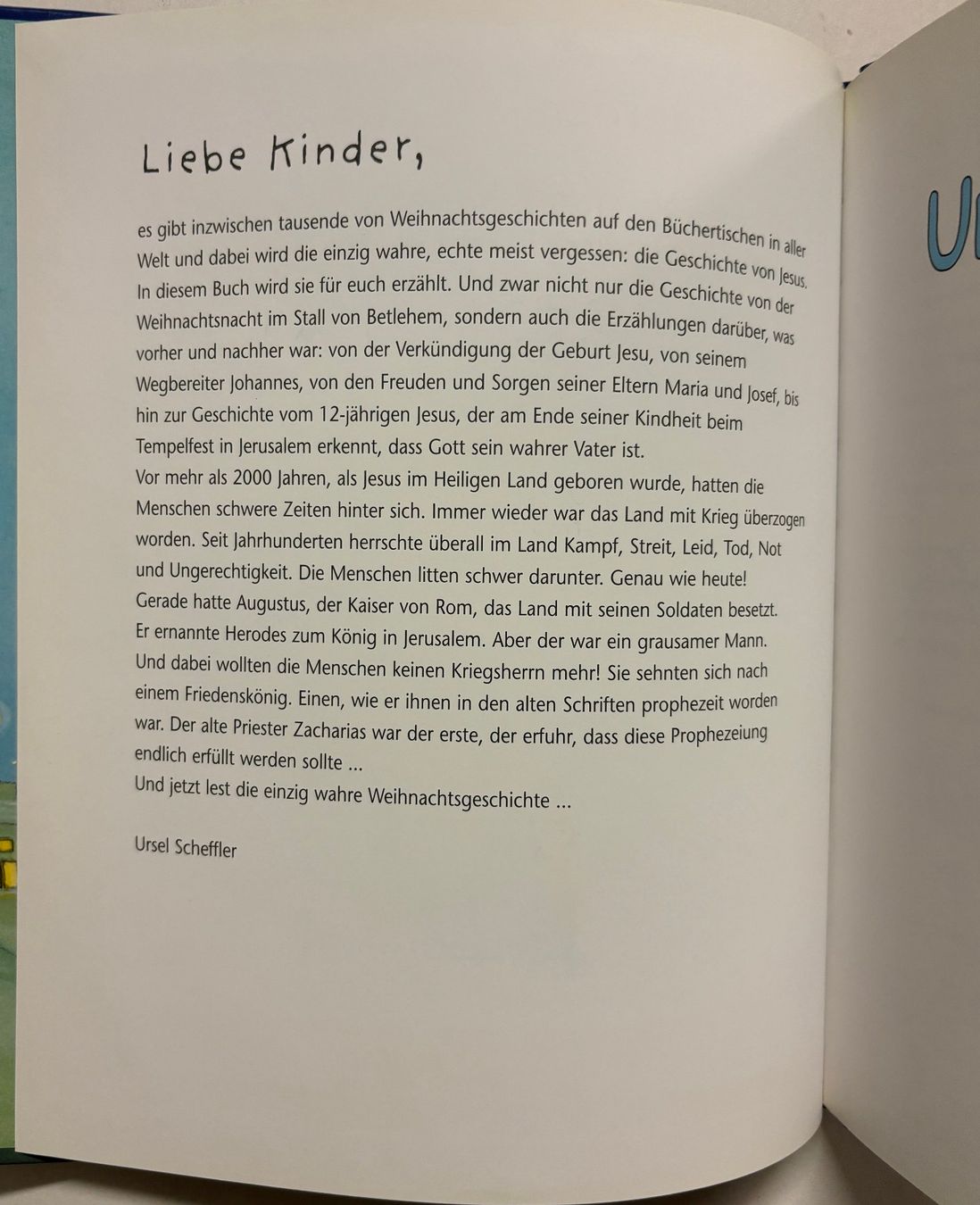 Libri: Uns ist ein Kind geschenkt – Nuovo (secondo la descrizione) da Sarnen venduto da Livres 2